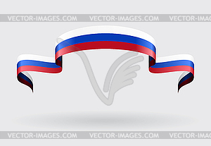 Russian flag background.  - royalty-free vector image