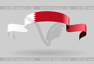 Bahrain flag background.  - vector image