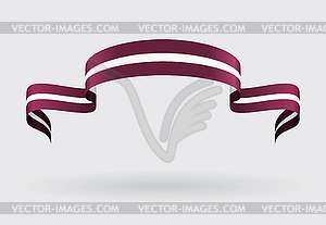 Latvian flag background. - vector image