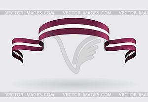 Latvian flag background.  - vector image