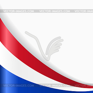Dutch flag background.  - vector image