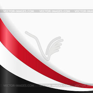 Yemeni flag background.  - vector clip art