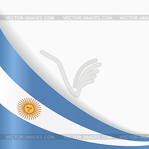 Argentinean flag background.  - vector clipart / vector image