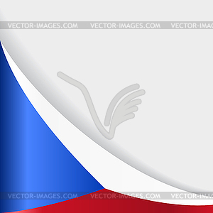 Czech flag background.  - vector clip art