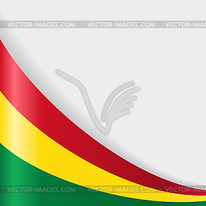 Bolivian flag background.  - vector clip art