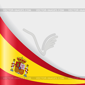 Spanish flag background.  - vector clipart / vector image