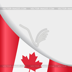 Canadian flag background.  - vector clipart / vector image