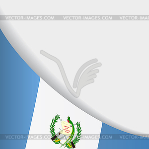 Guatemalan flag background.  - vector clipart