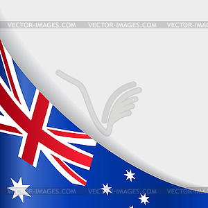 Australian flag background. - vector clipart