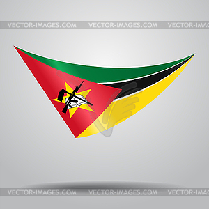 Mozambique flag background. - vector clipart