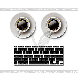 Blogging and writing for website - royalty-free vector image