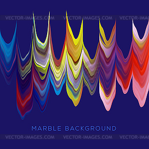 Abstract marble background, multicolored pattern - vector clipart