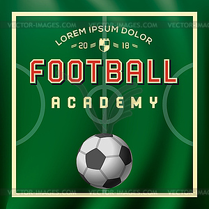 football academy