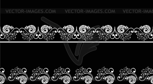 Pattern with a chameleon - vector clipart