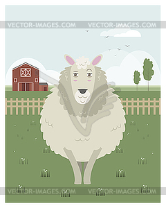 SHEEP - vector clip art