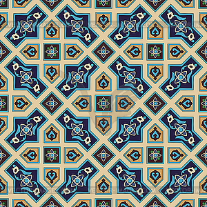 Arabesque seamless pattern - vector image