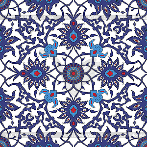 Arabesque seamless pattern - vector image