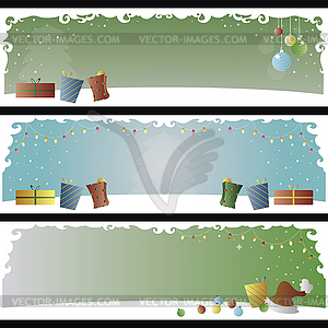 Christmas banner 0 - vector clipart / vector image