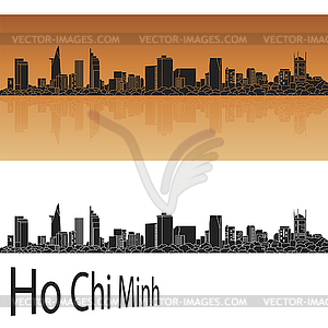 Ho Chi Minh Skyline - vector image