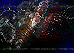 Blue mosaic0 - vector image