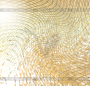 Yellow mosaic0 - vector image