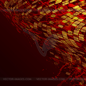 Зеленый mosaic02red - клипарт в векторе
