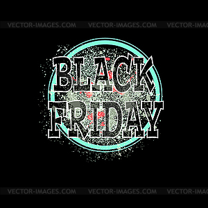 Black friday0 - vector clip art