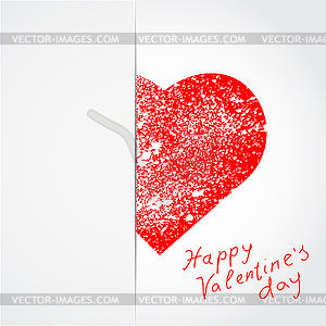 Valentines heart - vector clipart