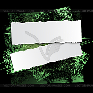 Grunge background 02 green a - vector image