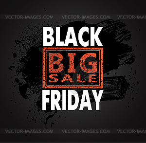 Colored brush black sale 0 - vector image