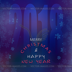 Christmas blue background0 - vector clipart