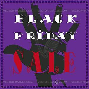 Black friday - vector clip art