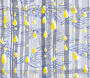 Hand-drawn abstract seamless pattern. Colorful - vector image