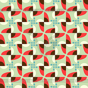 Abstract seamless pattern motif background. - vector clipart