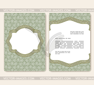 Flyer, leaflet, booklet layout. Editable design - vector clipart
