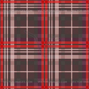 Rectangular tartan seamless texture in muted colors - vector image