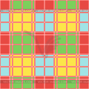 Rectangular seamless pattern in motley trendy colors - vector image