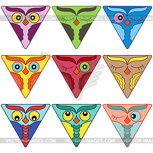 cute triangle clipart