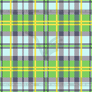 Rectangular seamless tartan texture - vector clip art