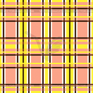 Seamless rectangular pattern in yellow and - vector clipart