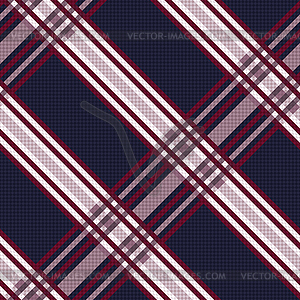 Seamless diagonal pattern in blue, grey and red - vector image