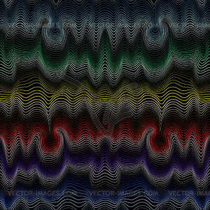 Абстрактный бесшовный узор со спектральными оттенками - клипарт в векторном виде