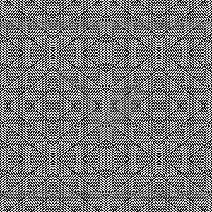 Black and white seamless pattern - vector clip art