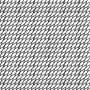 Wavy interwoven lines - vector clipart