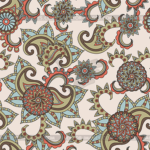 Delicate seamless pattern - vector clipart