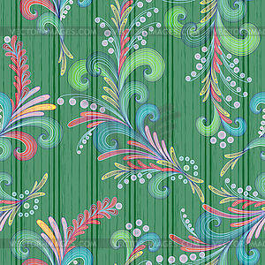 Seamless decorative pattern - vector clip art