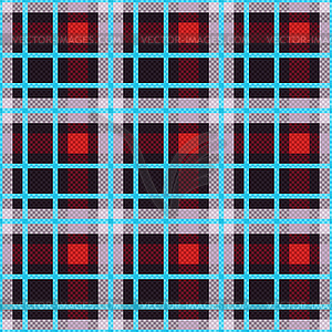 Seamless checkered pattern - vector image