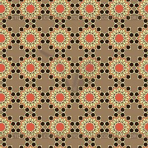 Decorative seamless ornate pattern - vector EPS clipart