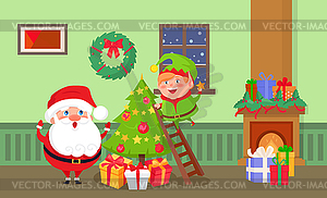 santa at