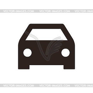 Car icon - vector EPS clipart